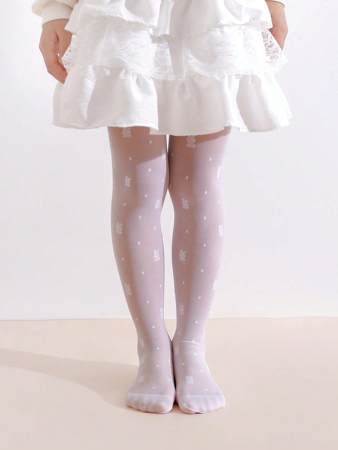 2Pack Toddler Girl Rabbit Prin - đánh giá và giá Tights Pantyhose Sheer